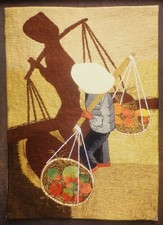 Broderie soie vietnam - soie,