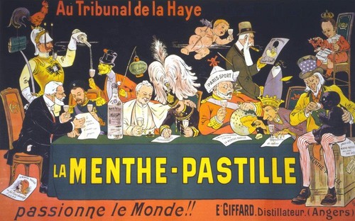 Menthe pastille vintage liquor - menthe,