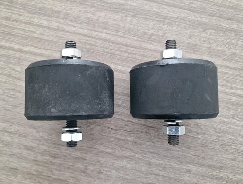 Pair engine pad mounts - pair, of