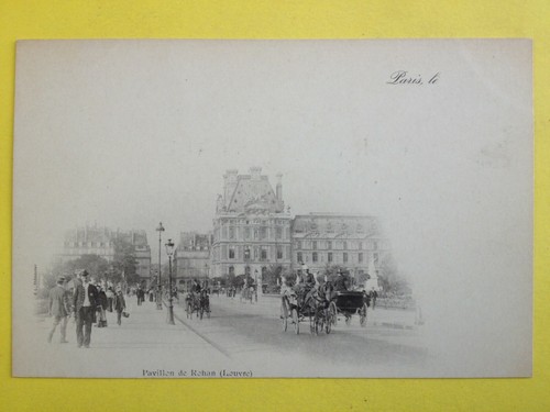 Cpa paris 1900 transport - paris,