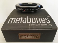 Metabones adaptateur Leica M à Micro Four Third (MFT) With plug MFT