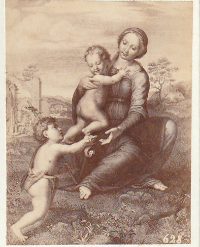 Photo cdv franciabigio madonna - photo,
