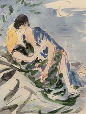 Tableau ancien estampe gravure