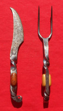 Set de Découpe de Viande  en Fer Forgé !