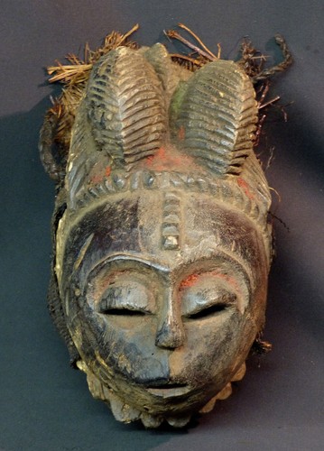 Art africain masque très - a,