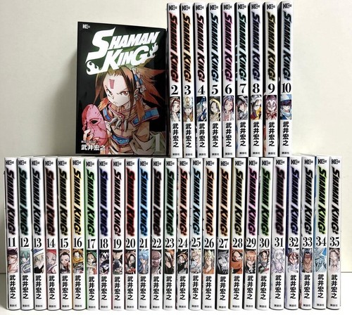 Shaman king comic - shaman,