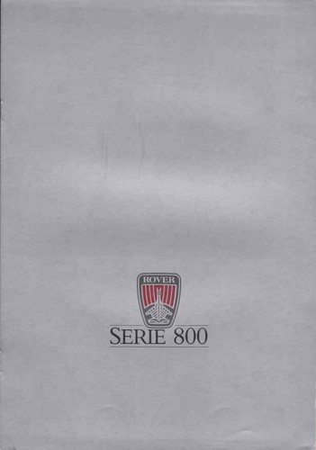 Brochure rover 820 825 1987 - /,