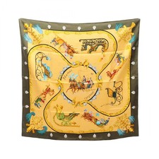 Foulard HERMES Carre90 Plumes