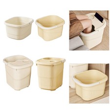 Bain de pieds 2 pièces, bain de massage pour pédicure, relaxation à domicile