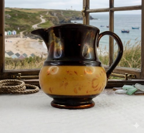 Pot lait cremier faïence de - a,