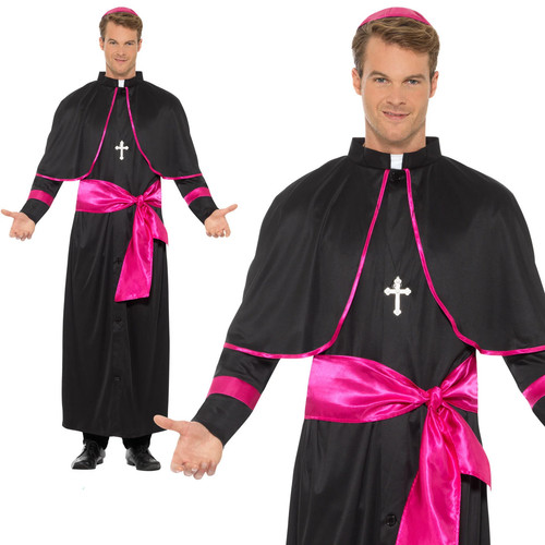 Costume cardinal noir - noir, rose
