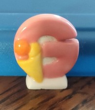 Fève Lettre G - Glace