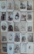 Lot 25 Photos CDV 1855 - 1870