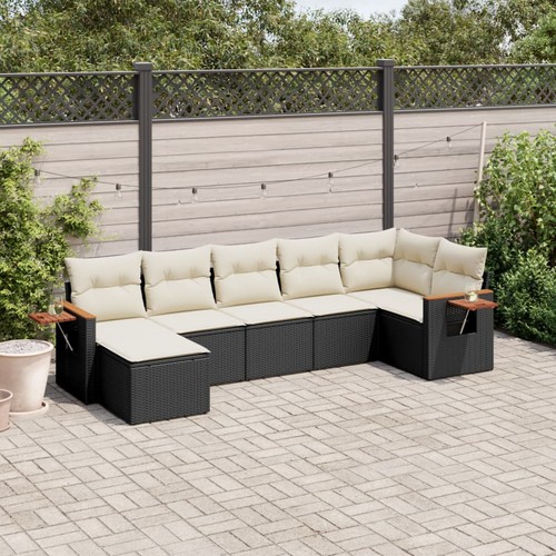 Salon jardin avec coussins - salon,