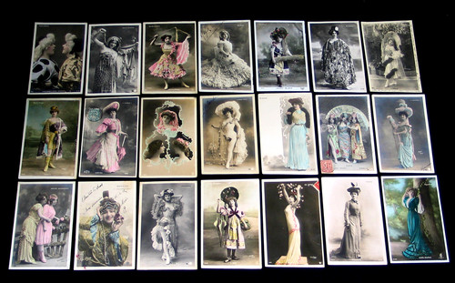Cpa comédienne théâtre - 21,