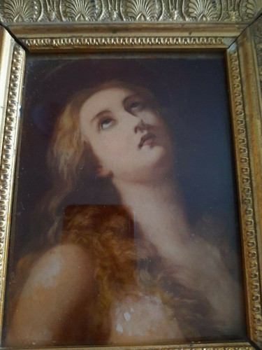 Peinture sur verre madeleine - peinture,