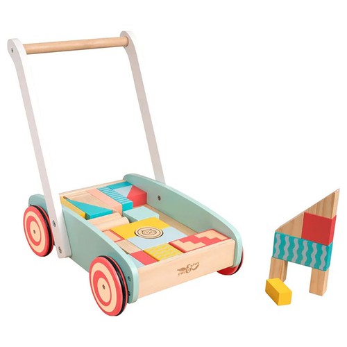 Bois bébé walker - bois, avec