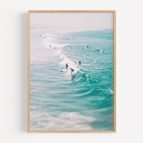 Beach ocean relaxing wall art - beach,