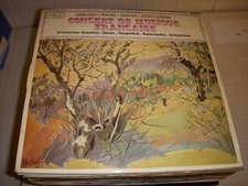 DISQUE VINYL DOUBLE 33 Tours DEBUSSY - RAVEL - DUKAS - SAINT SAENS (DOUBLE)