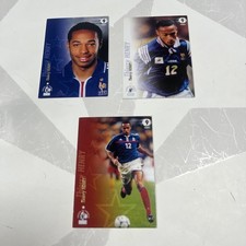 Panini 3 Card Thierry Henry Équipe De France 2002