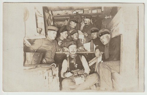 Carte photo soldats - 14/18,