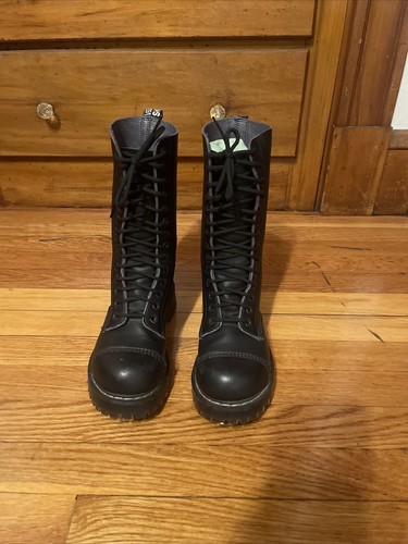 Black vegetarian shoes boots - vegetarian,