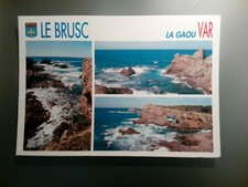 CPSM CPM  CARTE POSTALE VAR SIX FOURS LES PLAGES LE BRUSC POINTE DU GAOU 