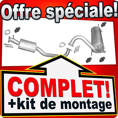 échappement pour mitsubishi - Échappement,