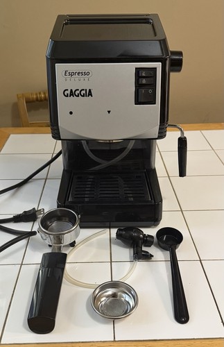 Gaggia espresso deluxe machine - gaggia,