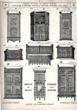 catalogue ancien grand magasin du louvre cuisine fantaisie salle à manger bureau