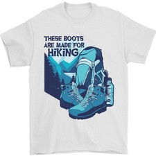 Bottes Are Fabriqué pour Randonnée Randonneur Trekking T-Shirt 100% Coton