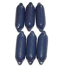 6 x Pare Battage Bleu Foncé 100 x 340 mm Neuf - Bateau