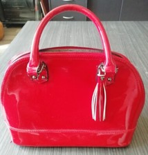 Sac à main vernis rouge  Vintage
