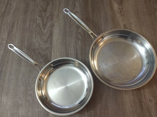 2pc cuisinart stainless - 18/10,