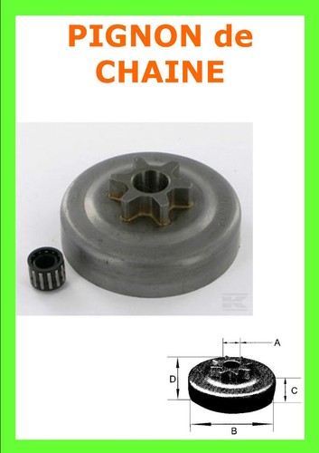 Cloche embrayage 6 dents - 6,