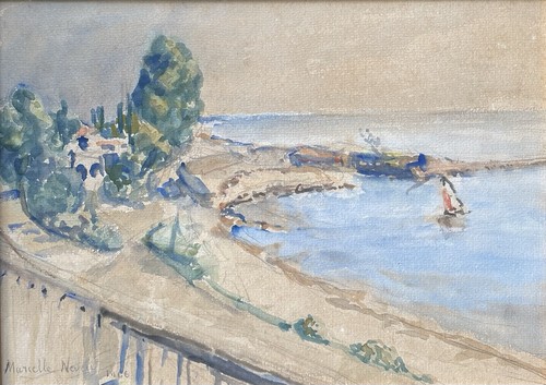 Tableau peinture cadre 20èm - peinture,