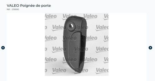 Poignée porte renault - porte,
