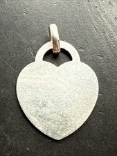 Ancien Pendentif Argent Massif