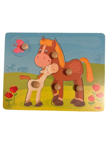 Haba puzzle enfant cheval - haba,