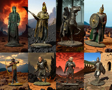 Figurines de collection en plomb Seigneur des anneaux au choix