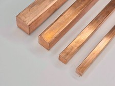 Cuivre Barre Cu99,9 Carré, Matériau Plein , 4-kant Profil, D'Entraînement Stab ,