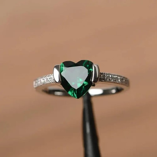 Coeur coupe vert - coeur,