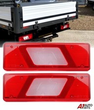 Arrière Feux Lentille Droit & Gauche Pour Ford Transit Benne Mk8 1831334 2013