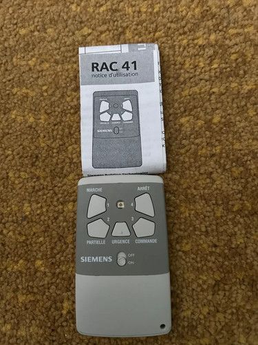Telecommande alarme siemens - alarme,