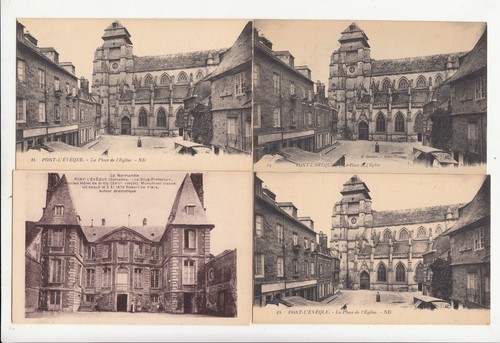 Lot cartes postales - lot, 4