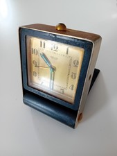 Réveil de voyage Jaeger acheté dans les années 1955 noir et doré