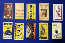 Lot de papiers à cigarette publicitaires N° 1