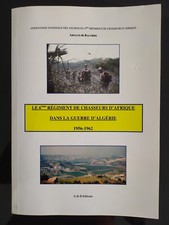 Guerre d'Algérie : Livre d'or du 6eme Régiment de chasseurs d'Afrique rare