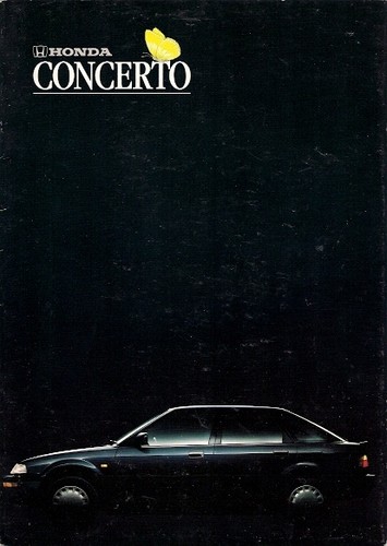 Honda concerto 1989 uk - honda,