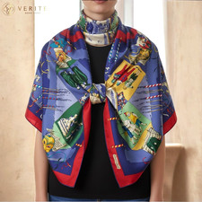 RARE VINTAGE HERMES Silk Scarf